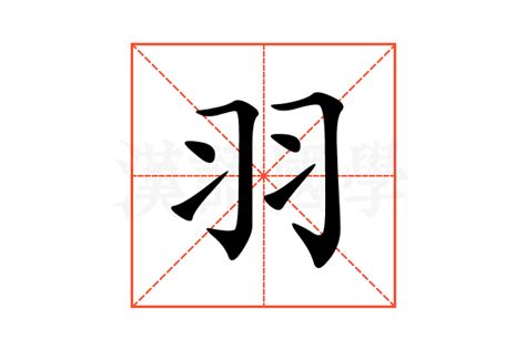 羽部首的字